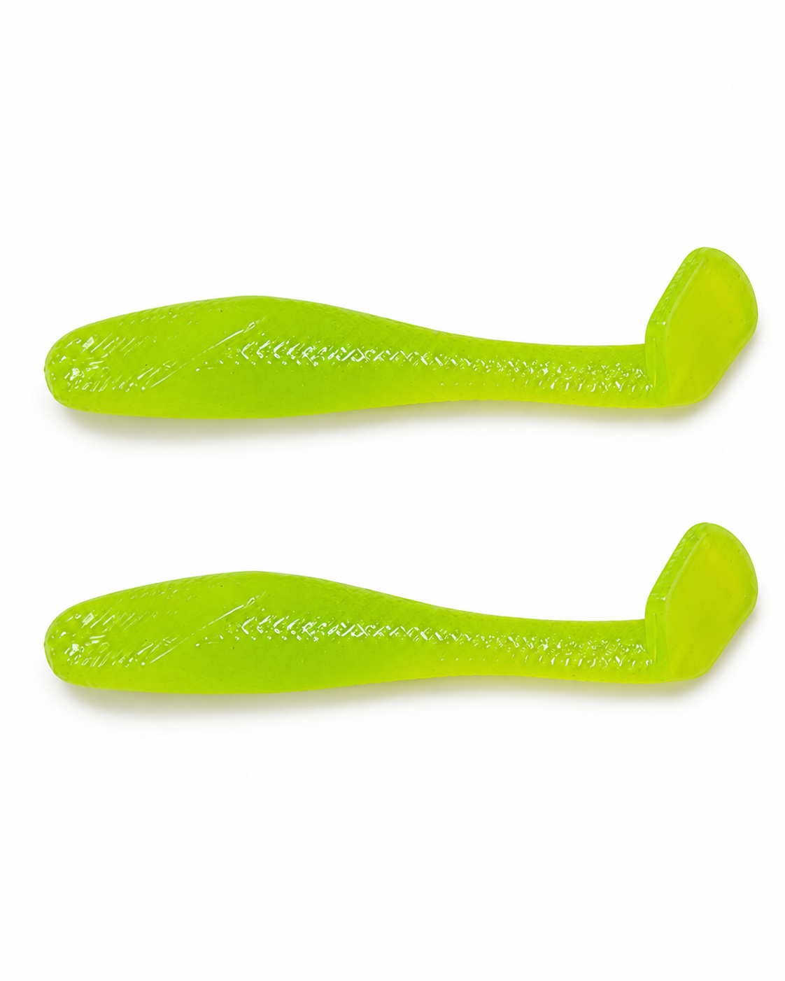 Paddle Tail Swim Bait in chartreuse